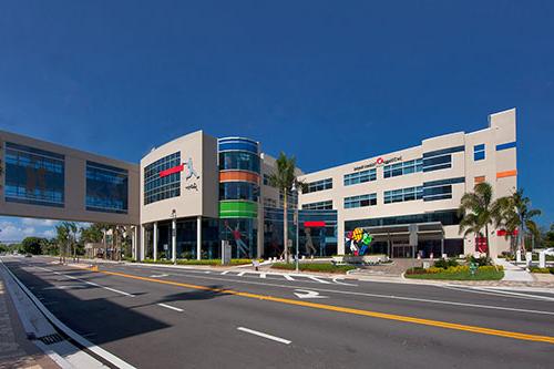 Joe Dimaggio Children's Hospital building